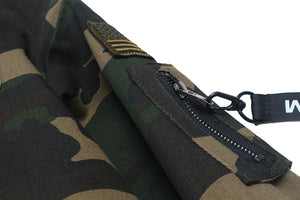 Camouflage Bomber Jacket