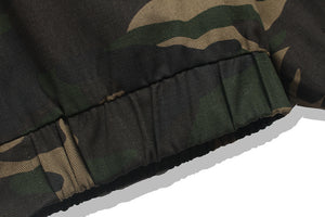 Camouflage Bomber Jacket