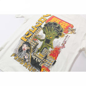 Japanese Harajuku Cartoon Monster T-Shirt