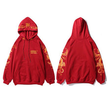 Load image into Gallery viewer, Ancient Chinese Dragon Print Hoodie